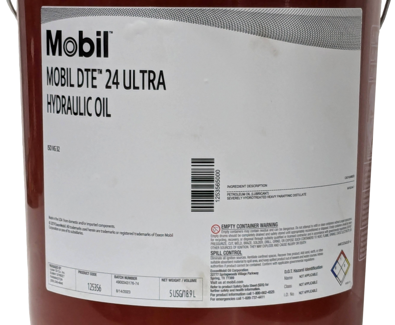 Mobil DTE 24 Ultra Hydraulic Oil