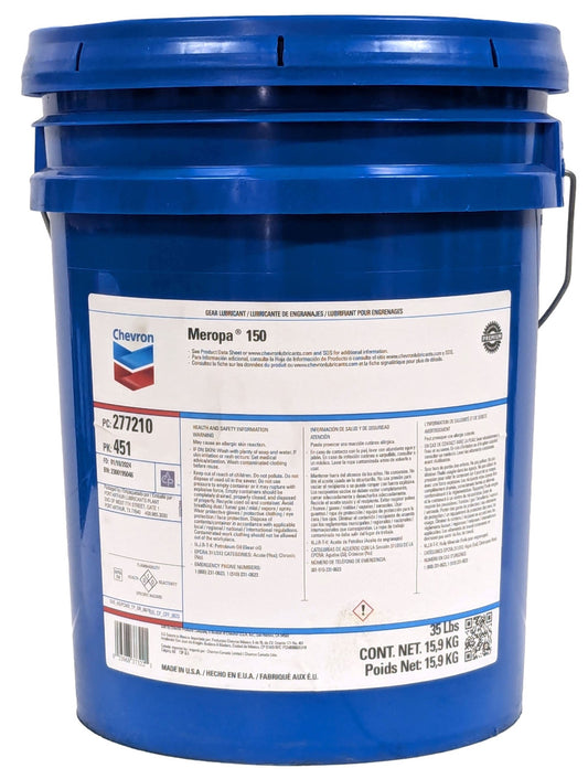 Chevron Meropa 150 Gear Oil