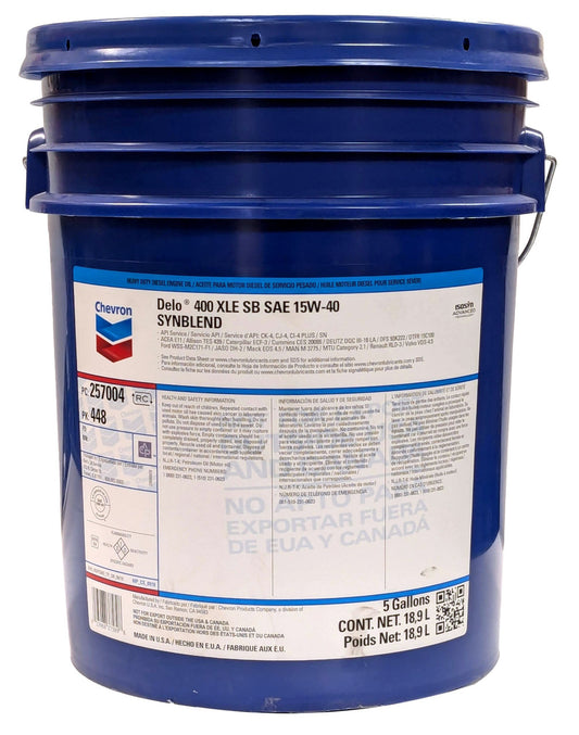 Chevron Delo 400 XLE SynBlend 15W-40