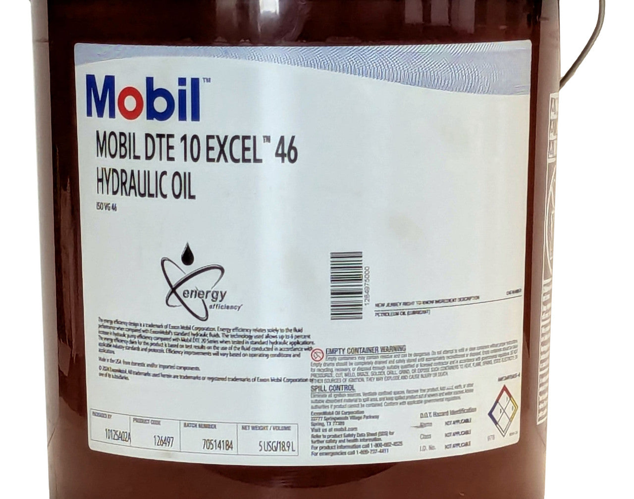 Mobil DTE 10 Excel 46 Hydraulic Oil